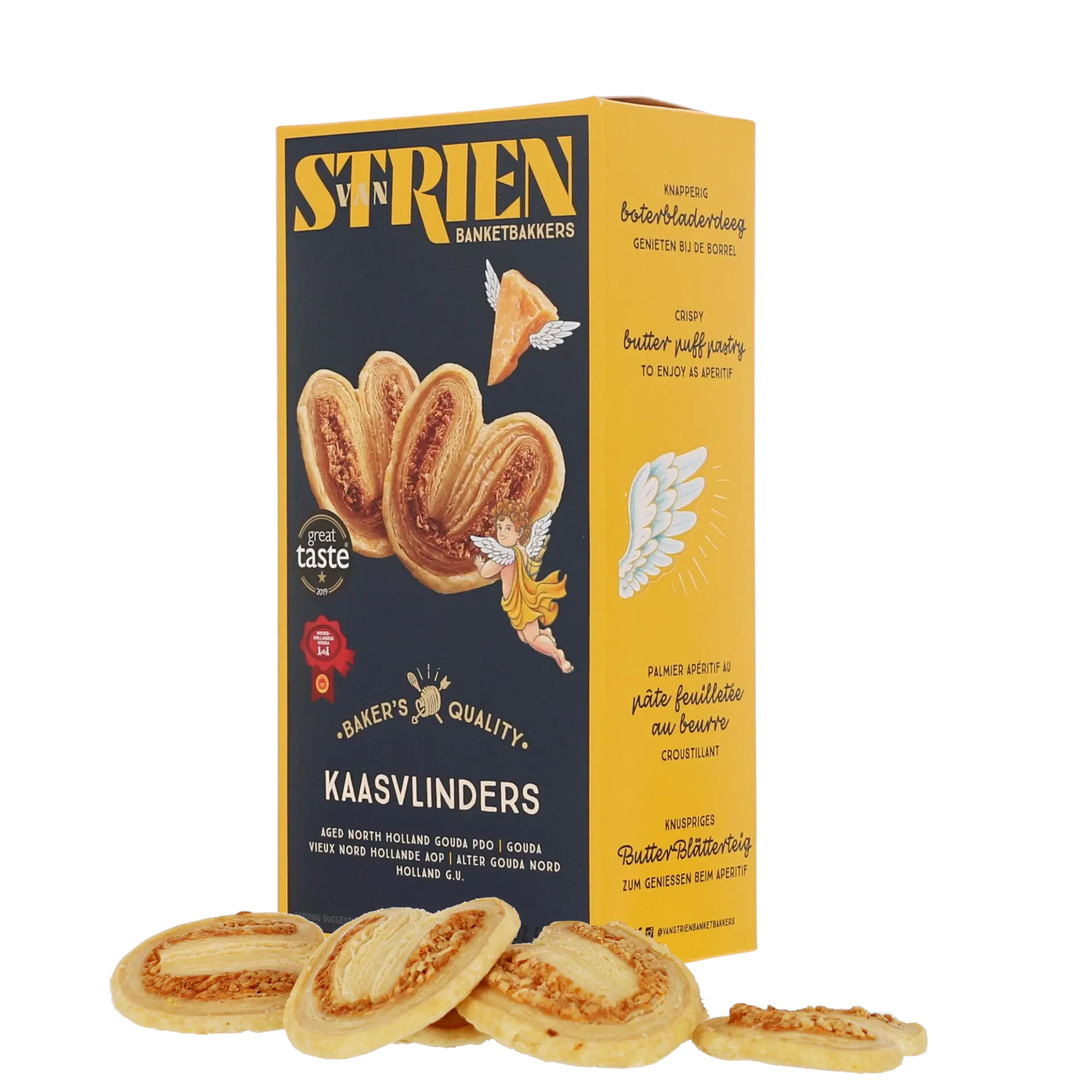 Van Strien Kaasvlinders packaging
